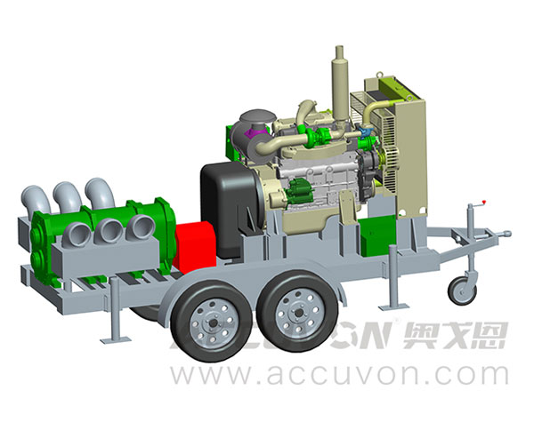 拖车式移动泵车的优点及用途