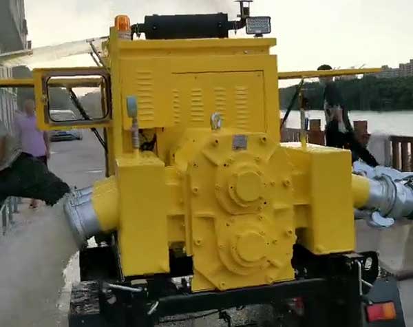 移动防汛泵车工作中有哪些特点?有什么优势?